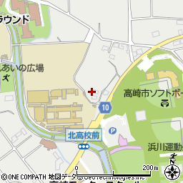 群馬県高崎市井出町854周辺の地図