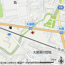 ドコモショップ上田大屋店周辺の地図