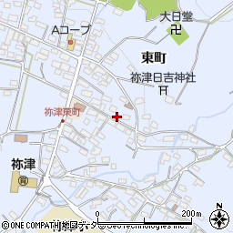 長野県東御市東町882周辺の地図