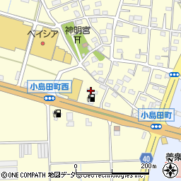 群馬県前橋市小島田町177周辺の地図