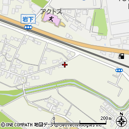 長野県上田市岩下292周辺の地図