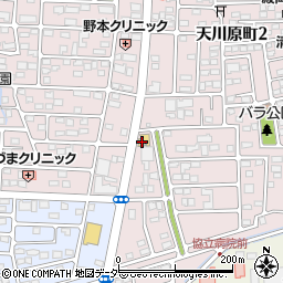 ザウス前橋店周辺の地図