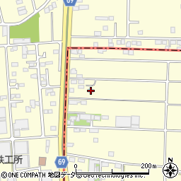 群馬県太田市大原町1158周辺の地図