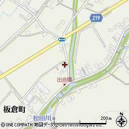 栃木県足利市板倉町290周辺の地図