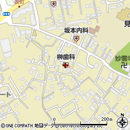 榊歯科医院周辺の地図
