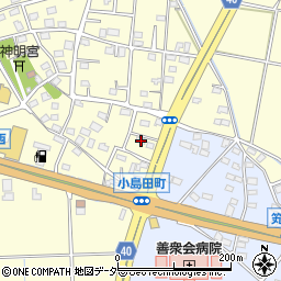 群馬県前橋市小島田町526周辺の地図