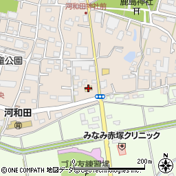 セブンイレブン水戸河和田３丁目店周辺の地図