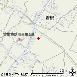 長野県東御市曽根周辺の地図