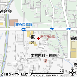 群馬県前橋市箱田町622周辺の地図