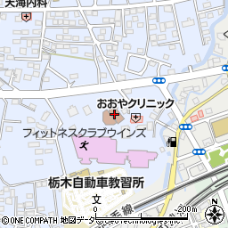 栃木青年会議所周辺の地図