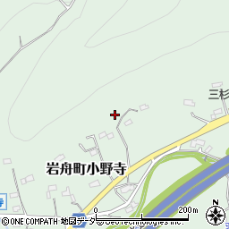 栃木県栃木市岩舟町小野寺周辺の地図