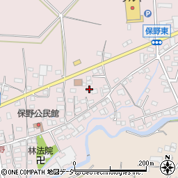 長野県上田市保野124周辺の地図