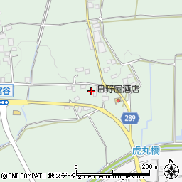 茨城県桜川市富谷1176-1周辺の地図