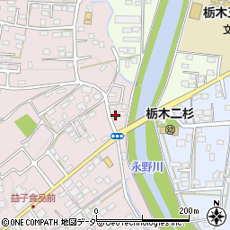 栃木県栃木市平井町87周辺の地図