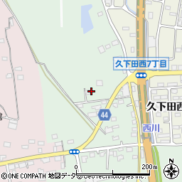 栃木県真岡市久下田633周辺の地図