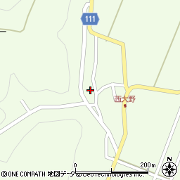 石川県小松市大野町チ188-1周辺の地図