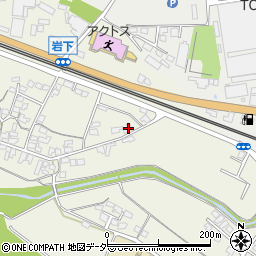 長野県上田市岩下284周辺の地図