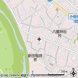 栃木県足利市小俣町286周辺の地図