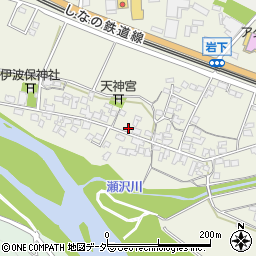 長野県上田市岩下193周辺の地図