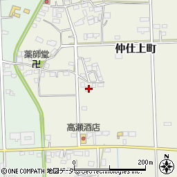 栃木県栃木市仲仕上町153-1周辺の地図