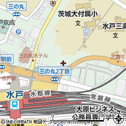 茨城県水戸市三の丸2丁目5-13周辺の地図