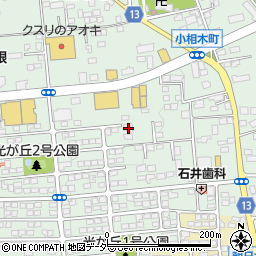 群馬県前橋市小相木町527周辺の地図