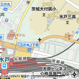 茨城県水戸市三の丸2丁目5-9周辺の地図