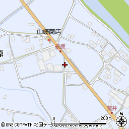長野県安曇野市明科七貴荻原8740-1周辺の地図