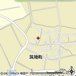 茨城県水戸市筑地町459周辺の地図