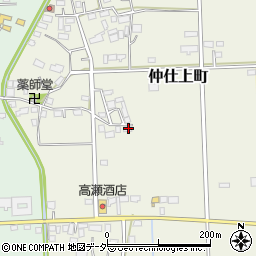 栃木県栃木市仲仕上町152周辺の地図