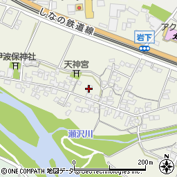 長野県上田市岩下195周辺の地図