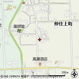 栃木県栃木市仲仕上町153周辺の地図