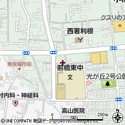 群馬県前橋市小相木町326周辺の地図