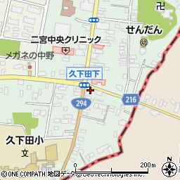 栃木県真岡市久下田739周辺の地図