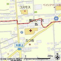 ビバホーム藪塚店周辺の地図