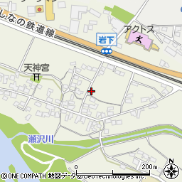 長野県上田市岩下222-9周辺の地図