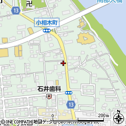 群馬県前橋市小相木町571周辺の地図