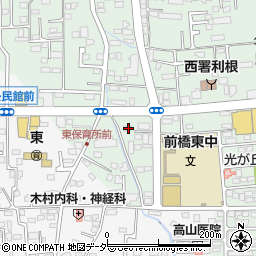 群馬県前橋市小相木町332周辺の地図