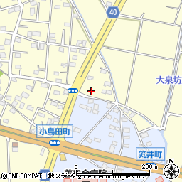 群馬県前橋市小島田町574周辺の地図