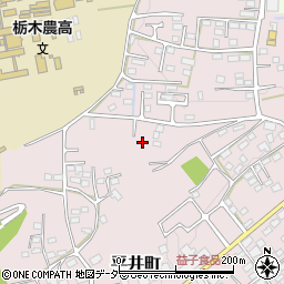 栃木県栃木市平井町860周辺の地図