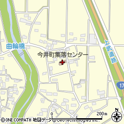 今井町集落センター周辺の地図