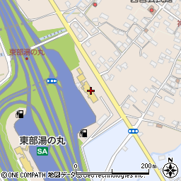 上信越自動車道　東部湯の丸ＳＡ上り周辺の地図