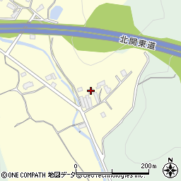 栃木県佐野市寺久保町105周辺の地図