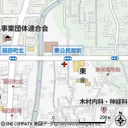 群馬県前橋市箱田町568周辺の地図