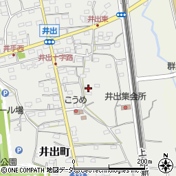 群馬県高崎市井出町1672周辺の地図