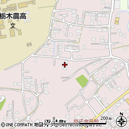 栃木県栃木市平井町859周辺の地図