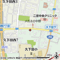 栃木県真岡市久下田552-1周辺の地図