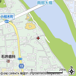 群馬県前橋市小相木町644周辺の地図