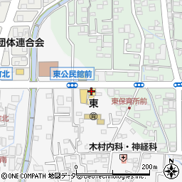 ネッツトヨタ高崎株式会社　前橋はこだ店周辺の地図