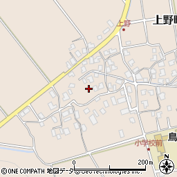 石川県白山市上野町イ96周辺の地図